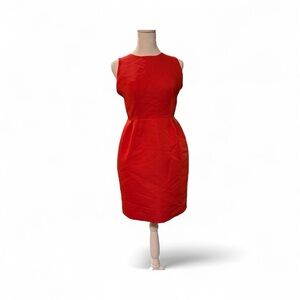 Kate Spade Vibrant Red Midi Dress